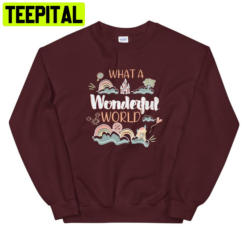 Wonderful World Of Disney Trending Unisex T-Shirt Wonderful World Of Disney Trending Unisex T-Shirt