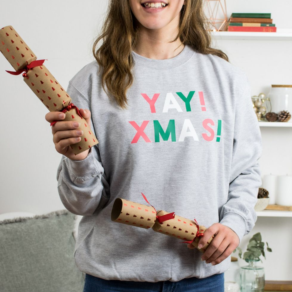 Yay Xmas Jumper Christmas Sweatshirt Yay Xmas Jumper Christmas Sweatshirt