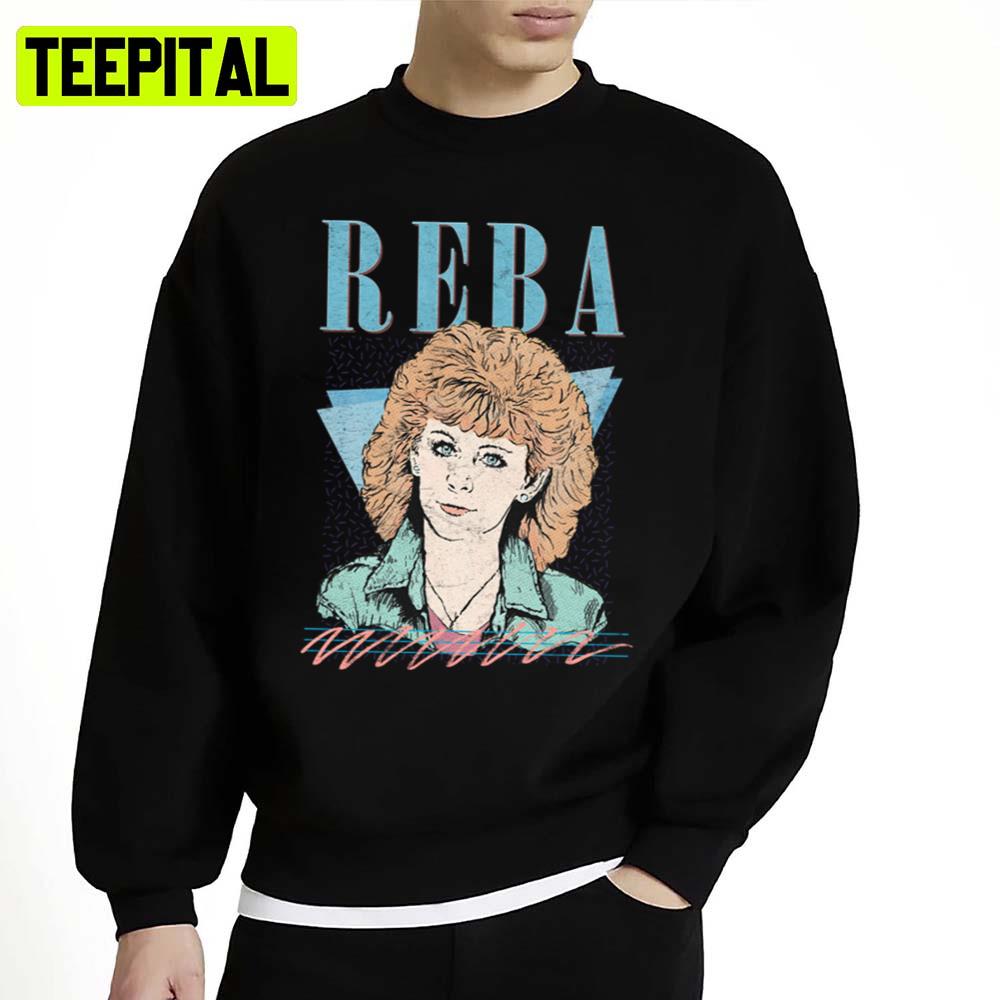 Young Reba Mcentire Animated Design Unisex Sweatshirt Young Reba Mcentire Animated Design Unisex Sweatshirt