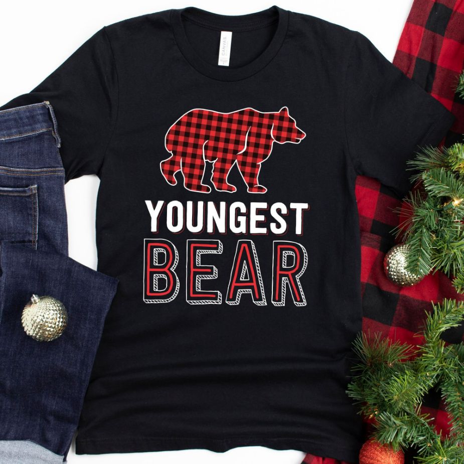 Youngest Bear Christmas T-Shirt Youngest Bear Christmas T-Shirt