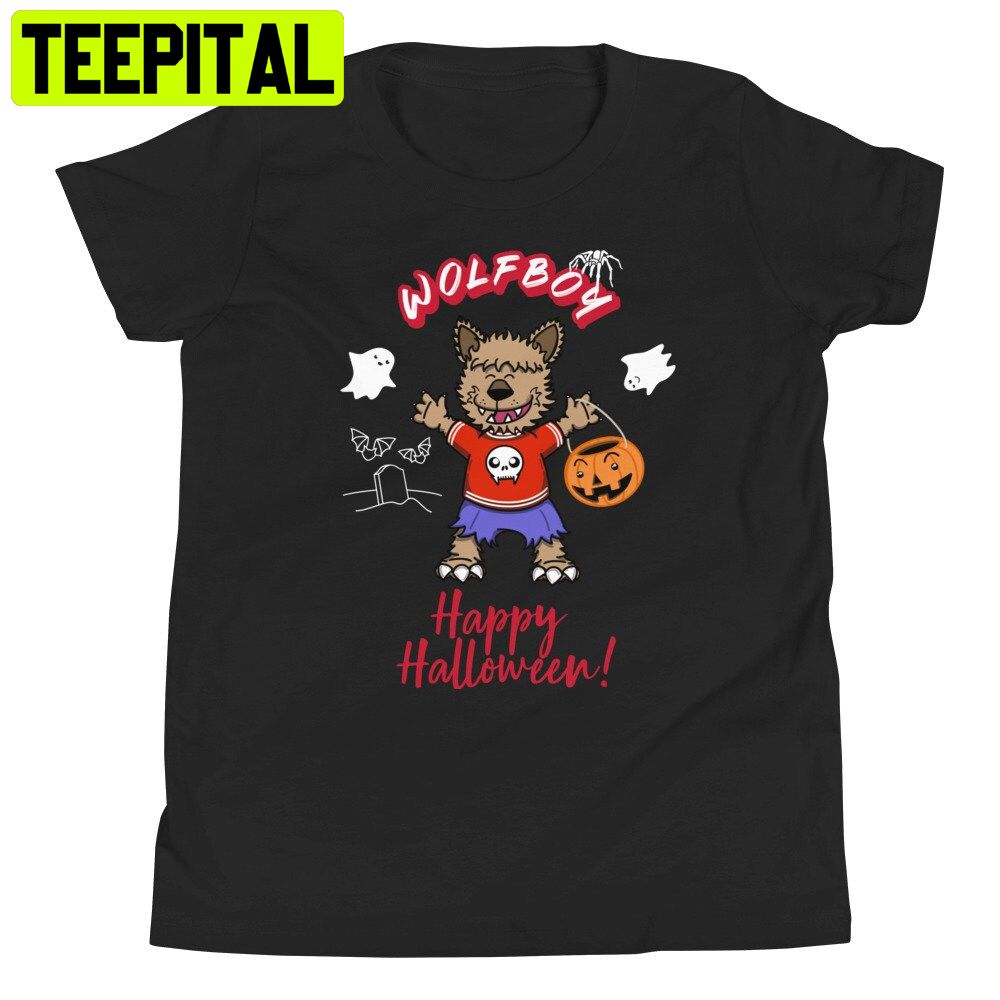 Youth Happy Halloween Trending Unisex T-Shirt Youth Happy Halloween Trending Unisex T-Shirt