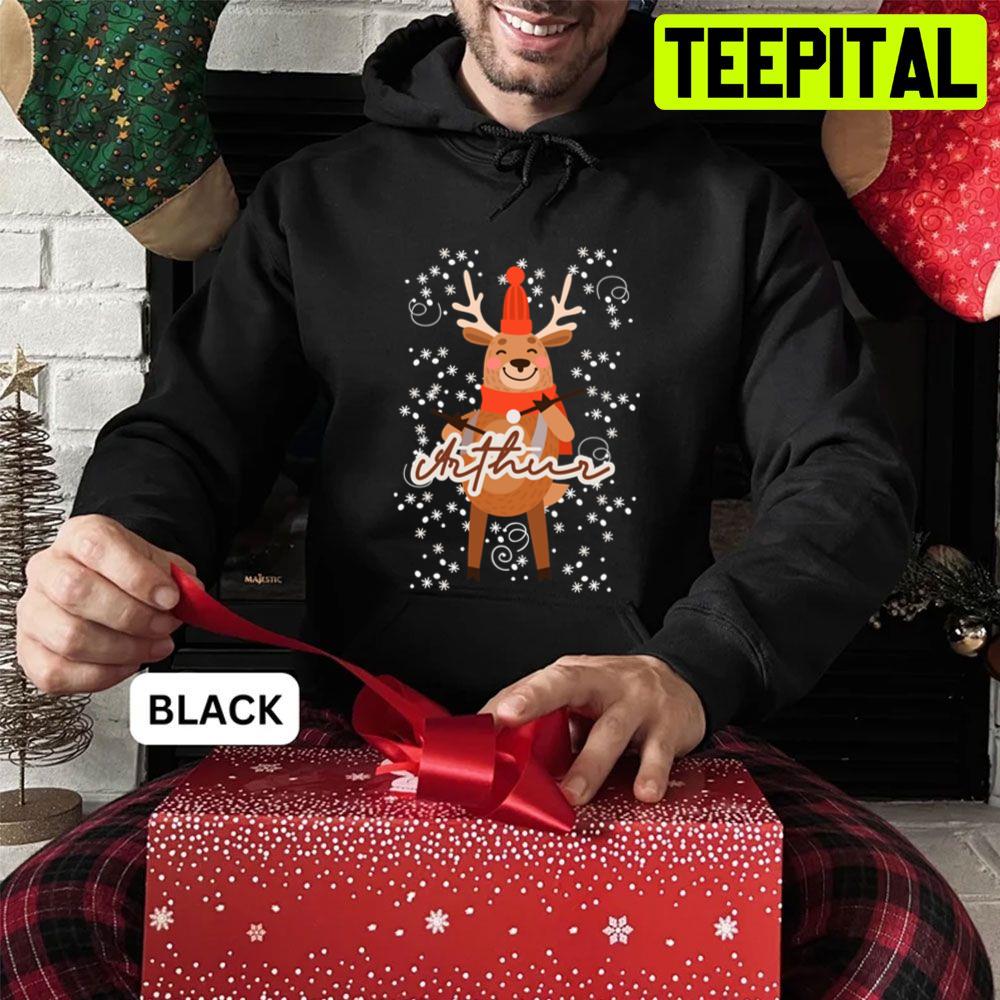 Arthur Little Christmas Reindeer Trending Unisex Sweatshirt Arthur Little Christmas Reindeer Trending Unisex Sweatshirt
