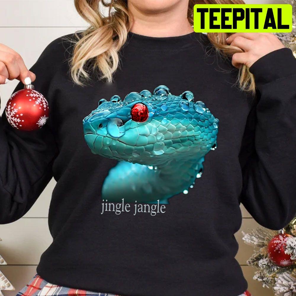 Blue Snake Jingle Jangle Trending Unisex Sweatshirt Blue Snake Jingle Jangle Trending Unisex Sweatshirt