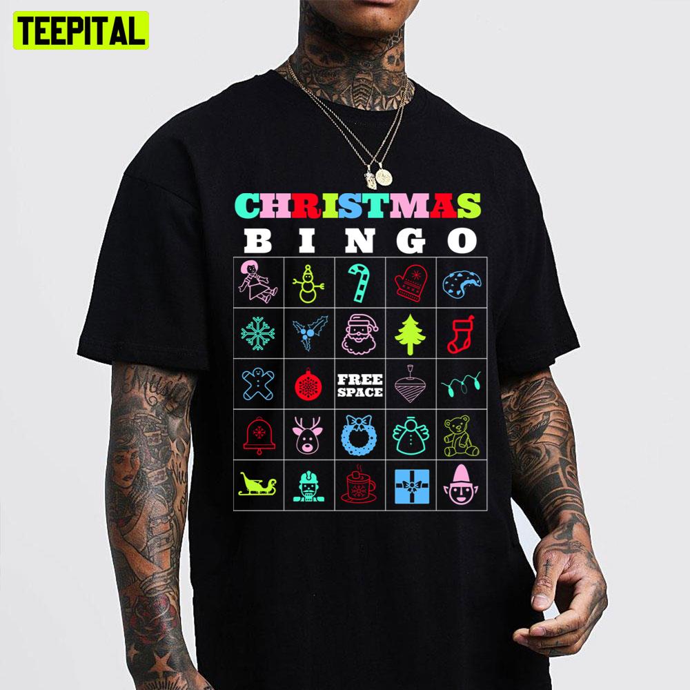 Christmas Bingo Trending Unisex T-Shirt Christmas Bingo Trending Unisex T-Shirt