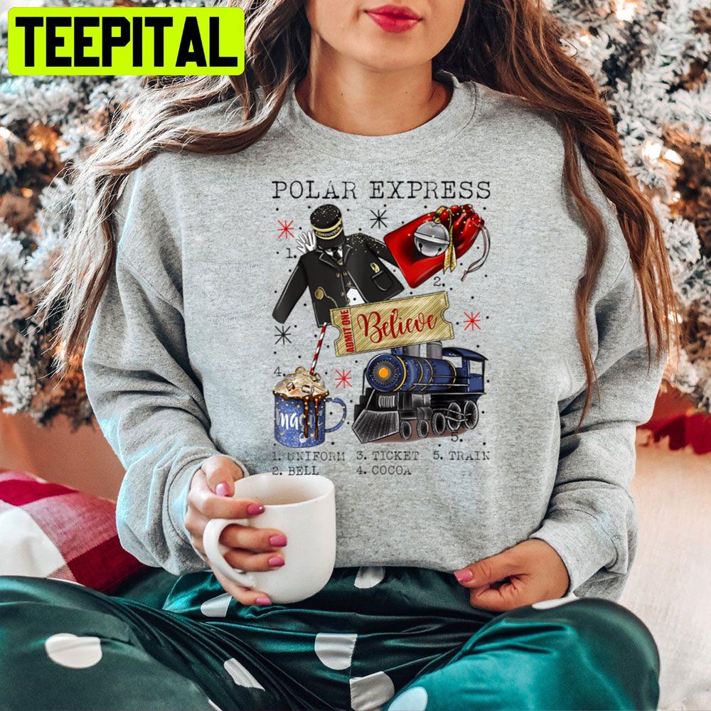 Christmas North Pole Polar Express All Abroad Xmas Trending Unisex Hoodie Christmas North Pole Polar Express All Abroad Xmas Trending Unisex Hoodie
