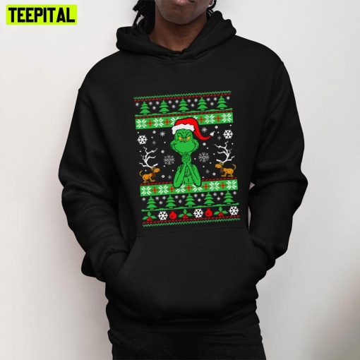 Grinch Ugly Pattern Trending Unisex T-Shirt