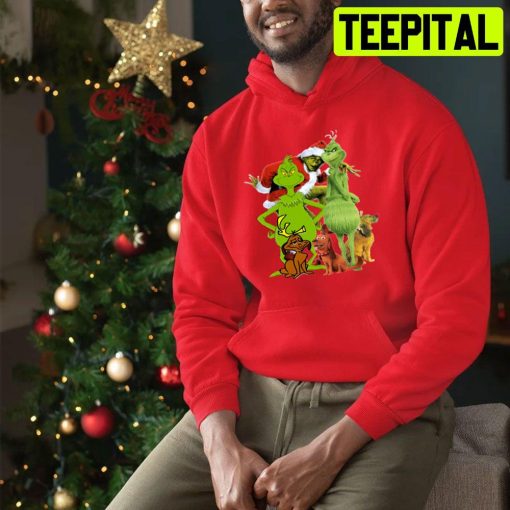 Grinchs And Dogs Trending Unisex Sweatshirt