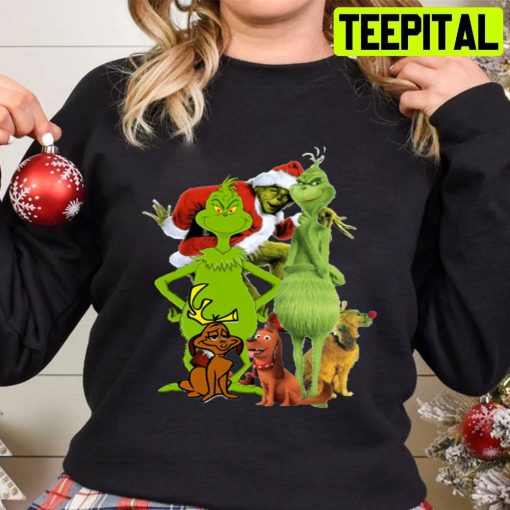 Grinchs And Dogs Trending Unisex Sweatshirt