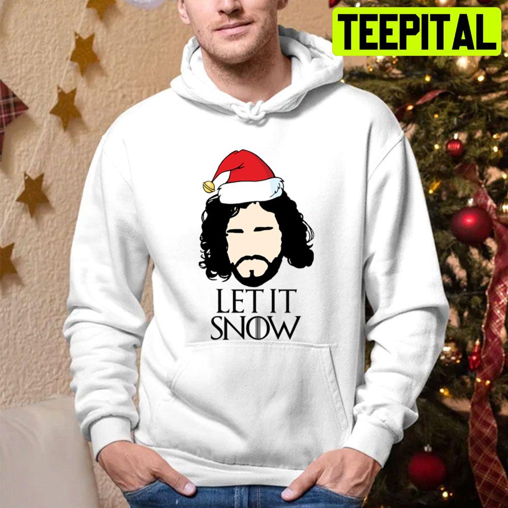 Jesus Let It Snow Christmas Trending Unisex Hoodie Jesus Let It Snow Christmas Trending Unisex Hoodie