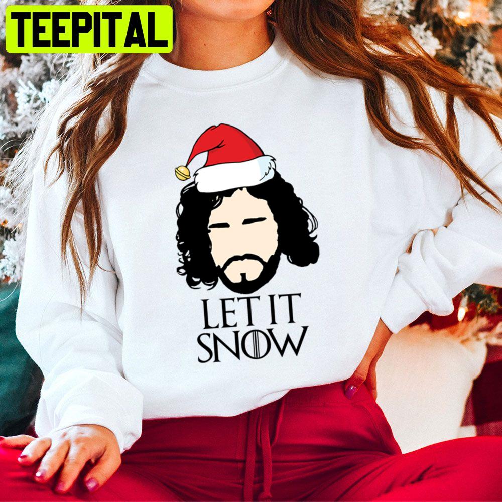 Jesus Let It Snow Christmas Trending Unisex Hoodie Jesus Let It Snow Christmas Trending Unisex Hoodie