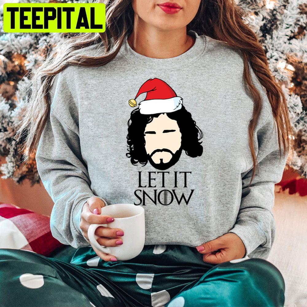 Jesus Let It Snow Christmas Trending Unisex Hoodie Jesus Let It Snow Christmas Trending Unisex Hoodie