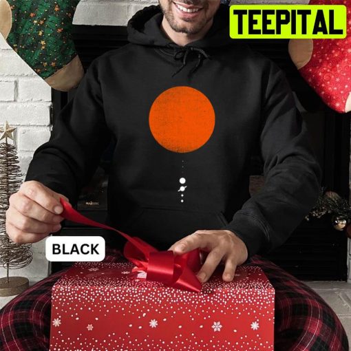 Minimal Solar System Trending Unisex Sweatshirt