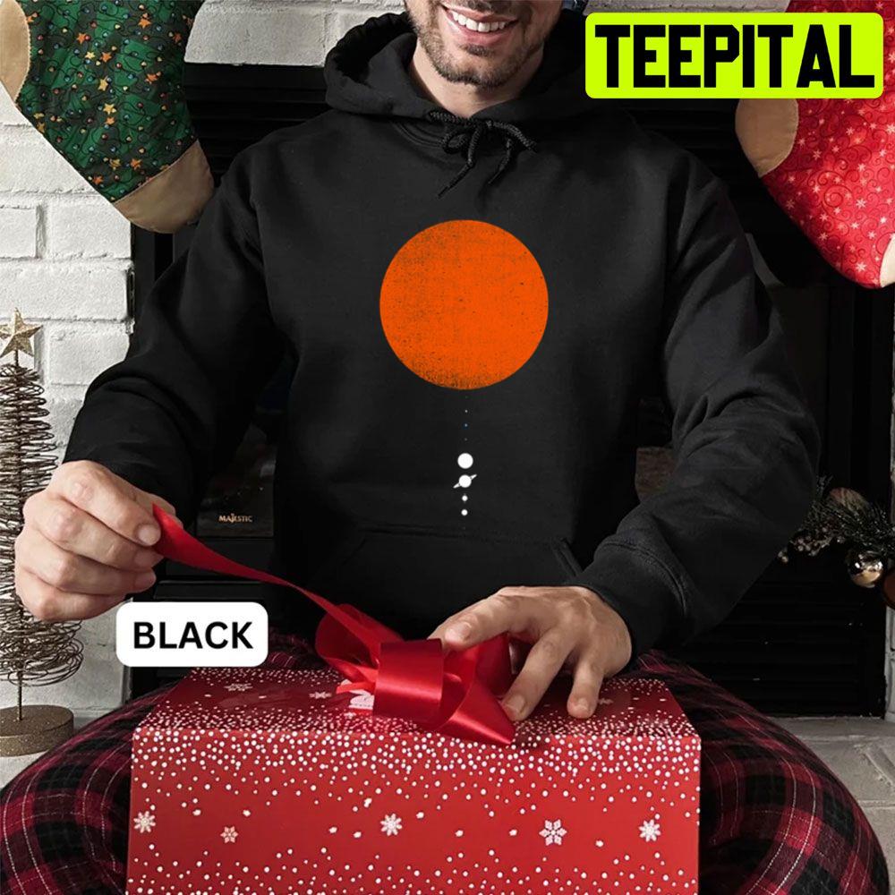 Minimal Solar System Trending Unisex Sweatshirt Minimal Solar System Trending Unisex Sweatshirt