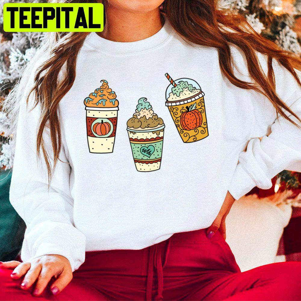 Pumpkin Spice Latte Drink Sticker Pack Trending Unisex Hoodie Pumpkin Spice Latte Drink Sticker Pack Trending Unisex Hoodie
