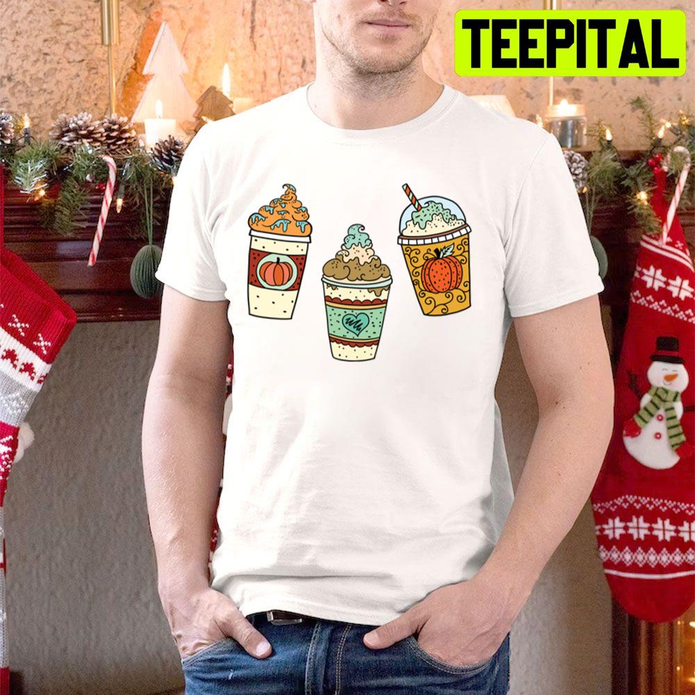 Pumpkin Spice Latte Drink Sticker Pack Trending Unisex Hoodie Pumpkin Spice Latte Drink Sticker Pack Trending Unisex Hoodie