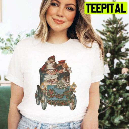 Santa Claus Is Coming To Town Merry Christmas Trending Unisex Hoodie
