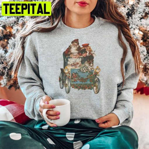Santa Claus Is Coming To Town Merry Christmas Trending Unisex Hoodie