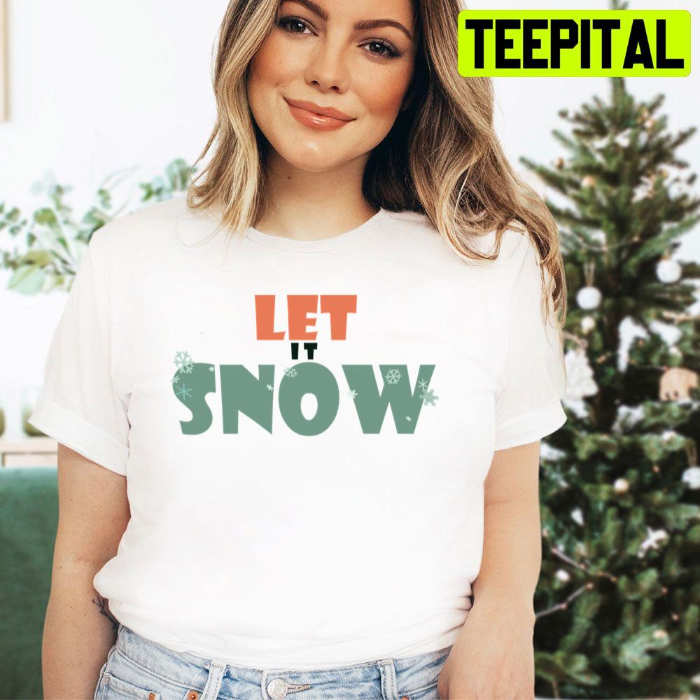 Vintage Let It Snow Christmas Trending Unisex Hoodie Vintage Let It Snow Christmas Trending Unisex Hoodie