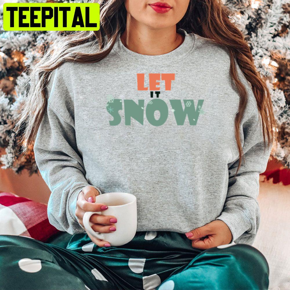 Vintage Let It Snow Christmas Trending Unisex Hoodie Vintage Let It Snow Christmas Trending Unisex Hoodie