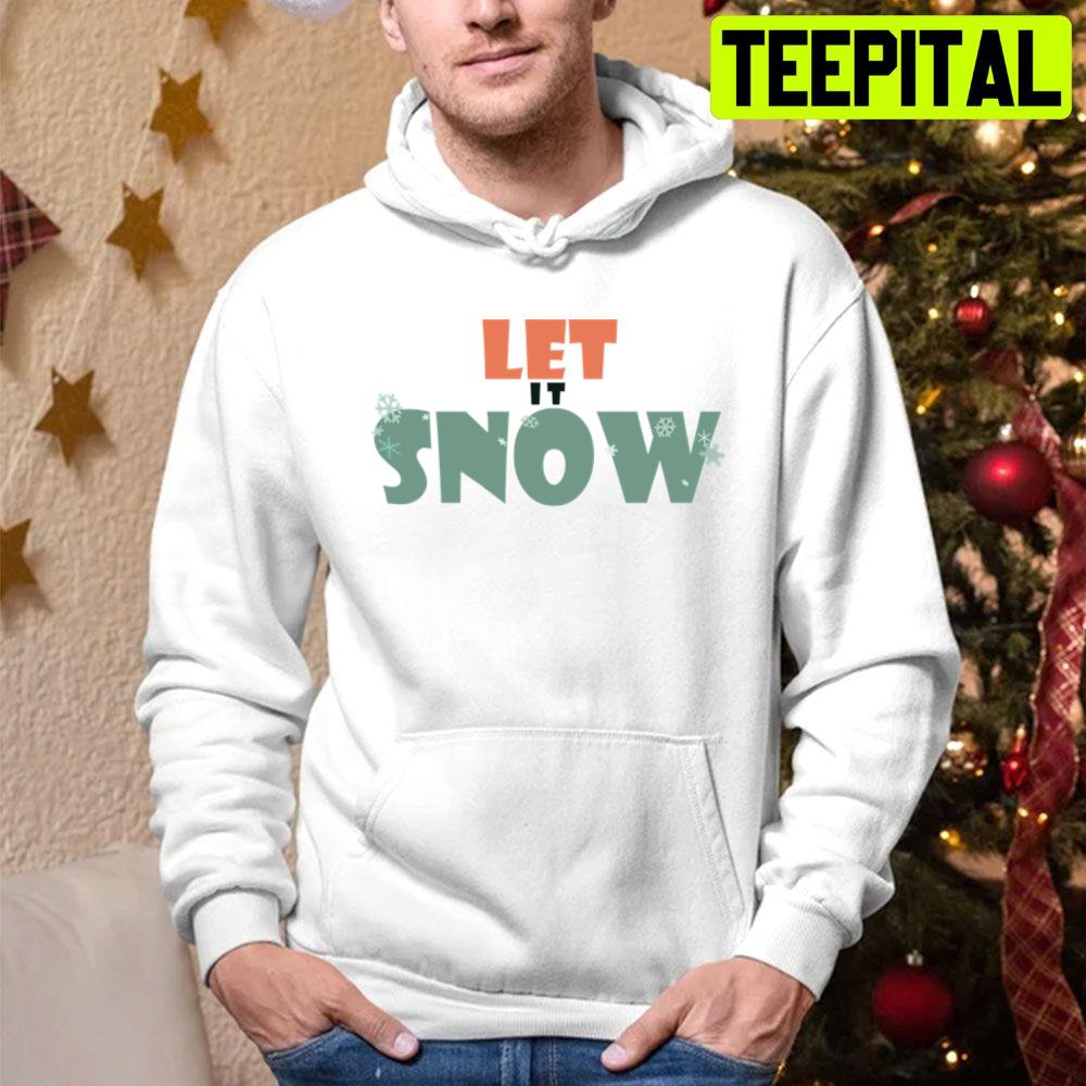 Vintage Let It Snow Christmas Trending Unisex Hoodie Vintage Let It Snow Christmas Trending Unisex Hoodie