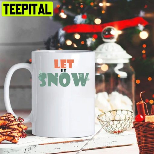 Vintage Let It Snow Christmas Trending Unisex Hoodie