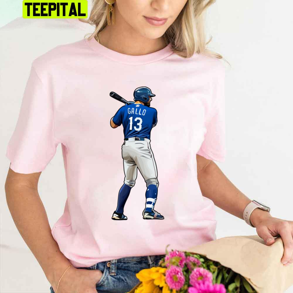 Joey Gallo 13 Bats Baseball Trending Unisex T-Shirt Joey Gallo 13 Bats Baseball Trending Unisex T-Shirt
