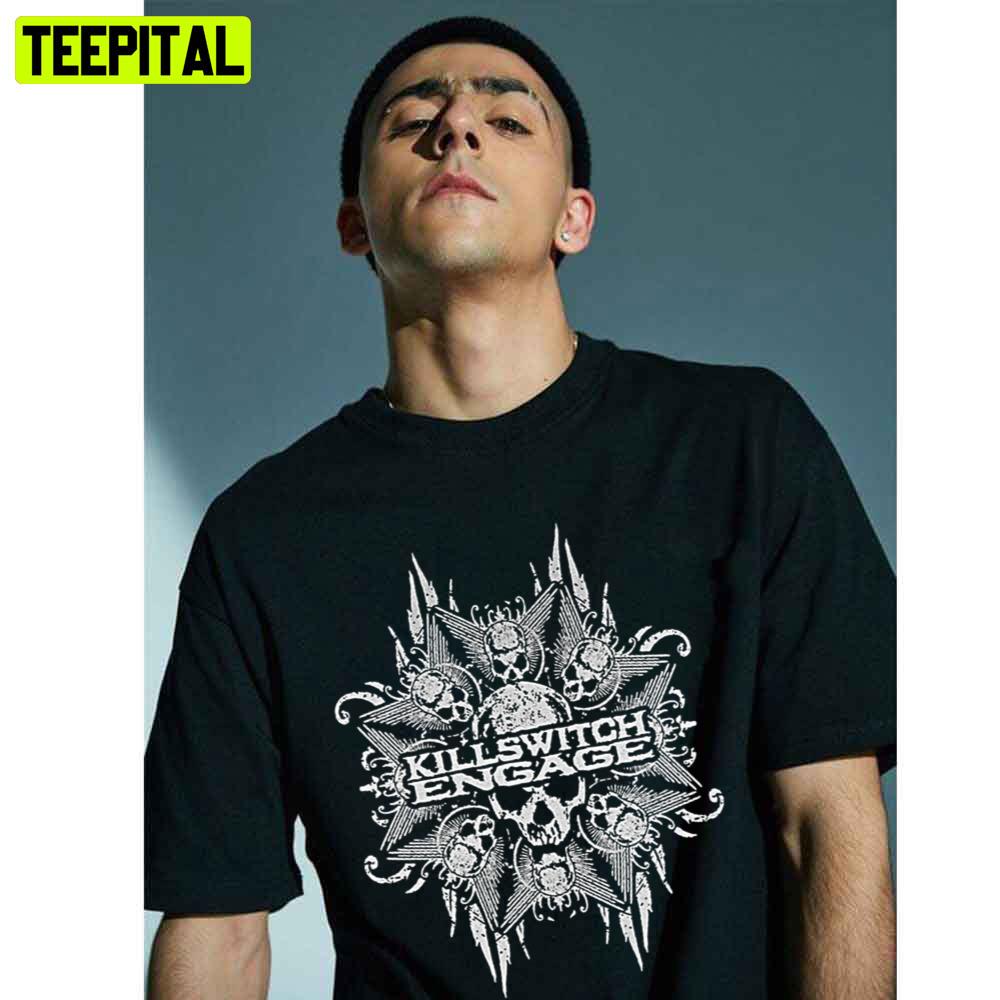 Killswitch Engage Black And White Trending Unisex T-Shirt Killswitch Engage Black And White Trending Unisex T-Shirt