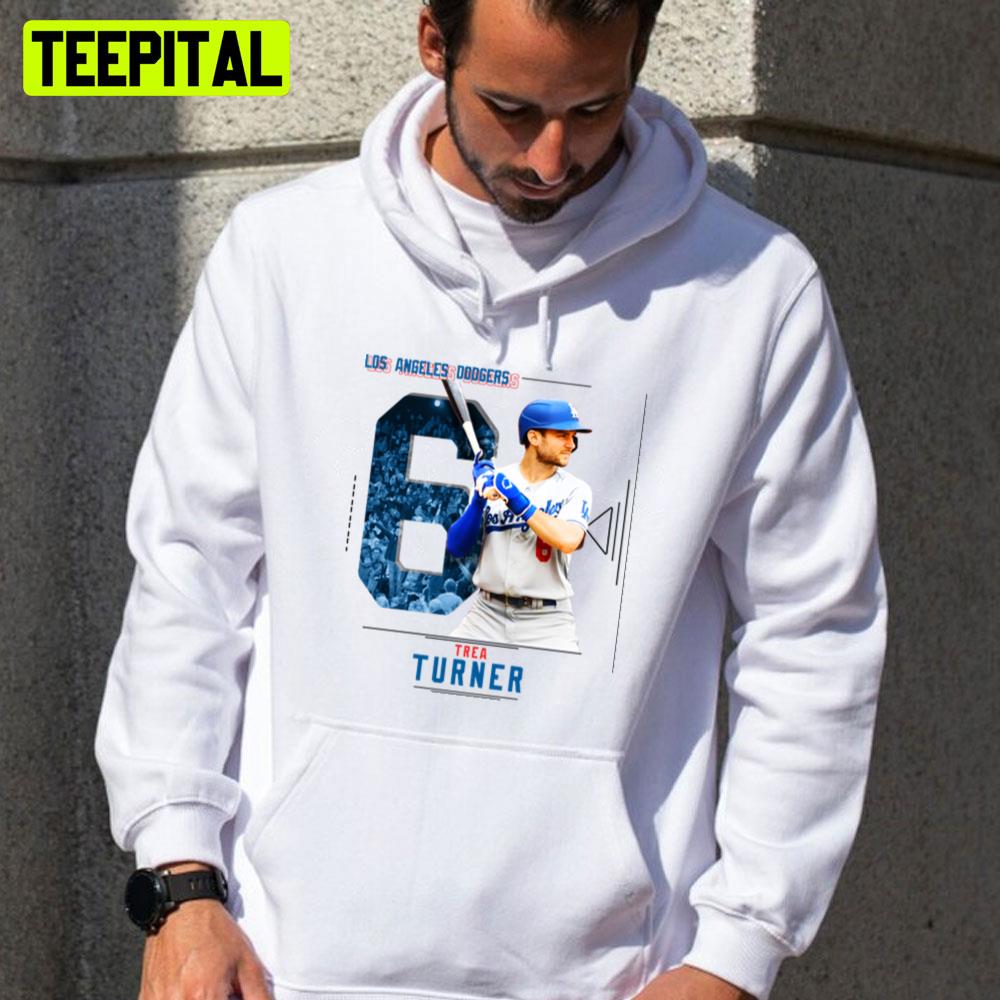 Trea Turner Los Angeles Dodgers Baseball Trending Unisex T-Shirt Trea Turner Los Angeles Dodgers Baseball Trending Unisex T-Shirt