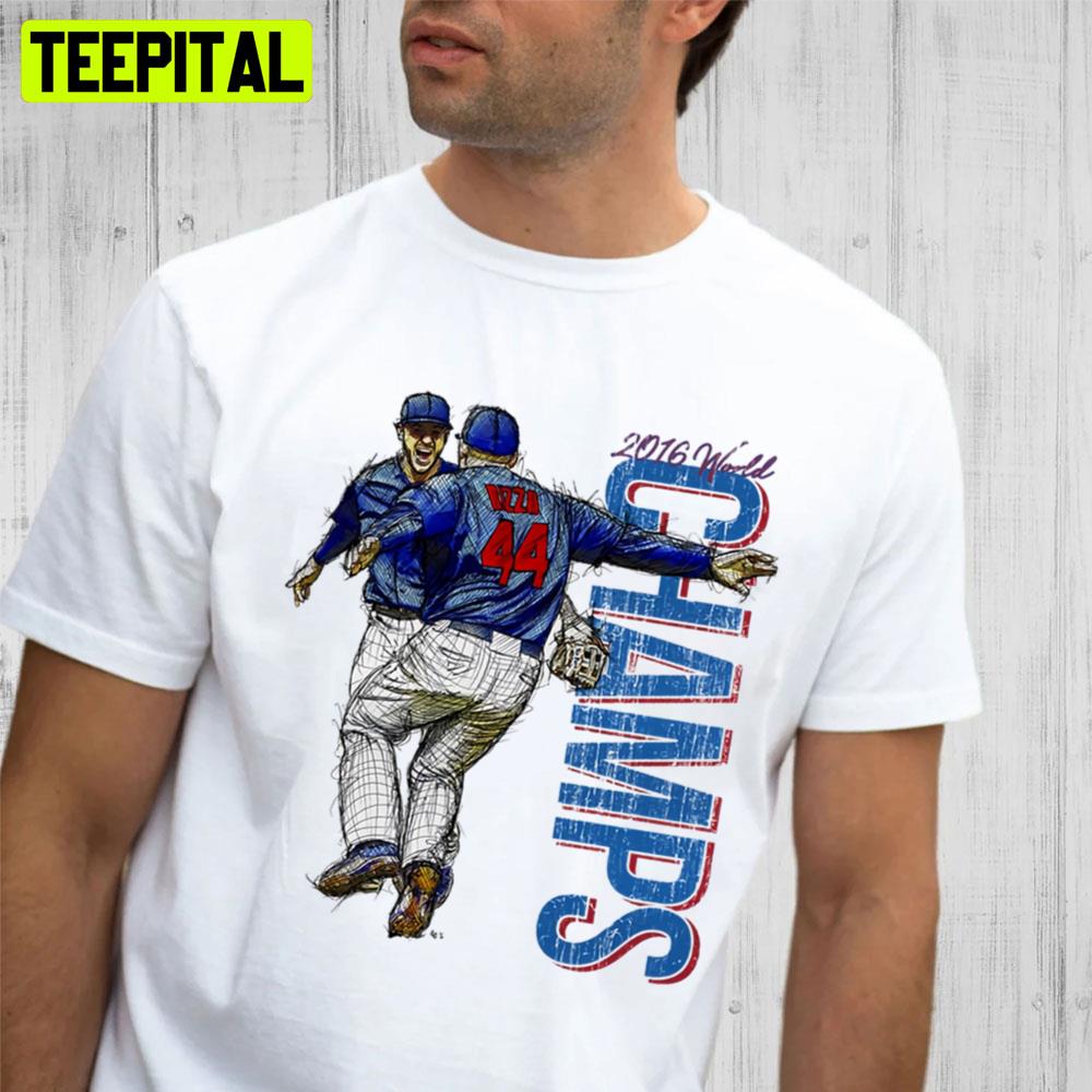 Anthony Rizzo Kris Bryant Champs Baseball Trending Unisex T-Shirt Anthony Rizzo Kris Bryant Champs Baseball Trending Unisex T-Shirt