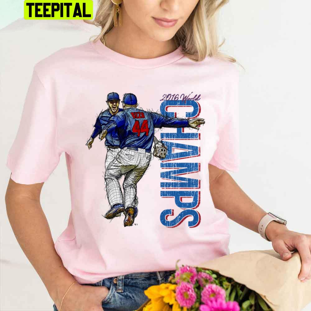 Anthony Rizzo Kris Bryant Champs Baseball Trending Unisex T-Shirt Anthony Rizzo Kris Bryant Champs Baseball Trending Unisex T-Shirt