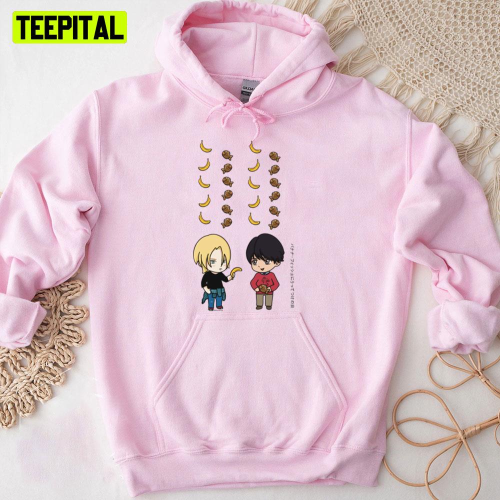 Banana Fish Ash And Eiji Trending Unisex T-Shirt Banana Fish Ash And Eiji Trending Unisex T-Shirt