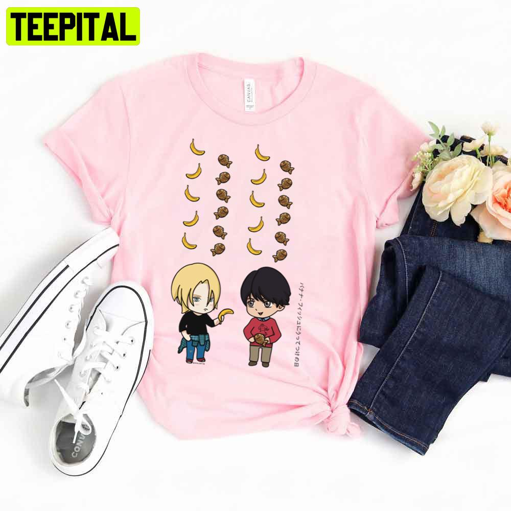 Banana Fish Ash And Eiji Trending Unisex T-Shirt Banana Fish Ash And Eiji Trending Unisex T-Shirt