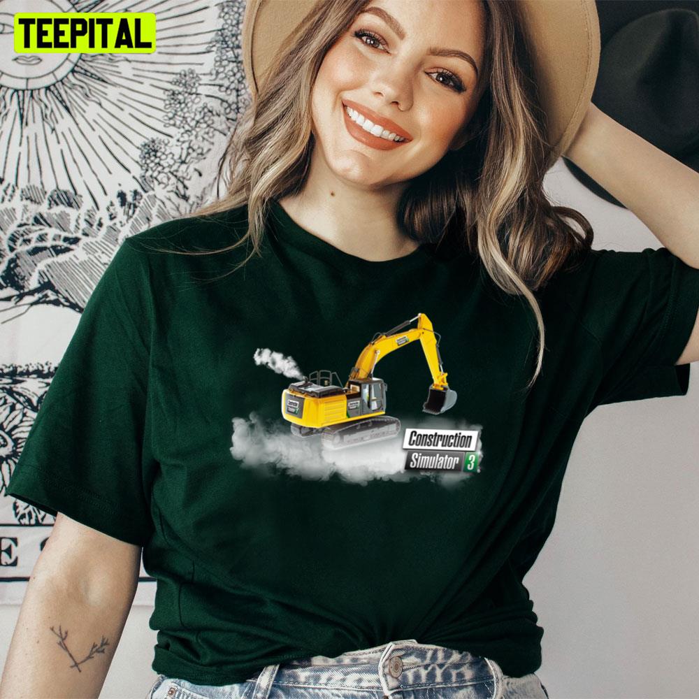 Construction Simulator 3 Trending Unisex T-Shirt Construction Simulator 3 Trending Unisex T-Shirt