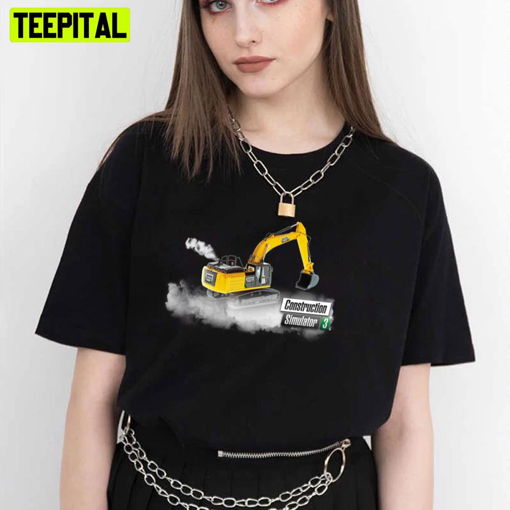 Construction Simulator 3 Trending Unisex T-Shirt Construction Simulator 3 Trending Unisex T-Shirt