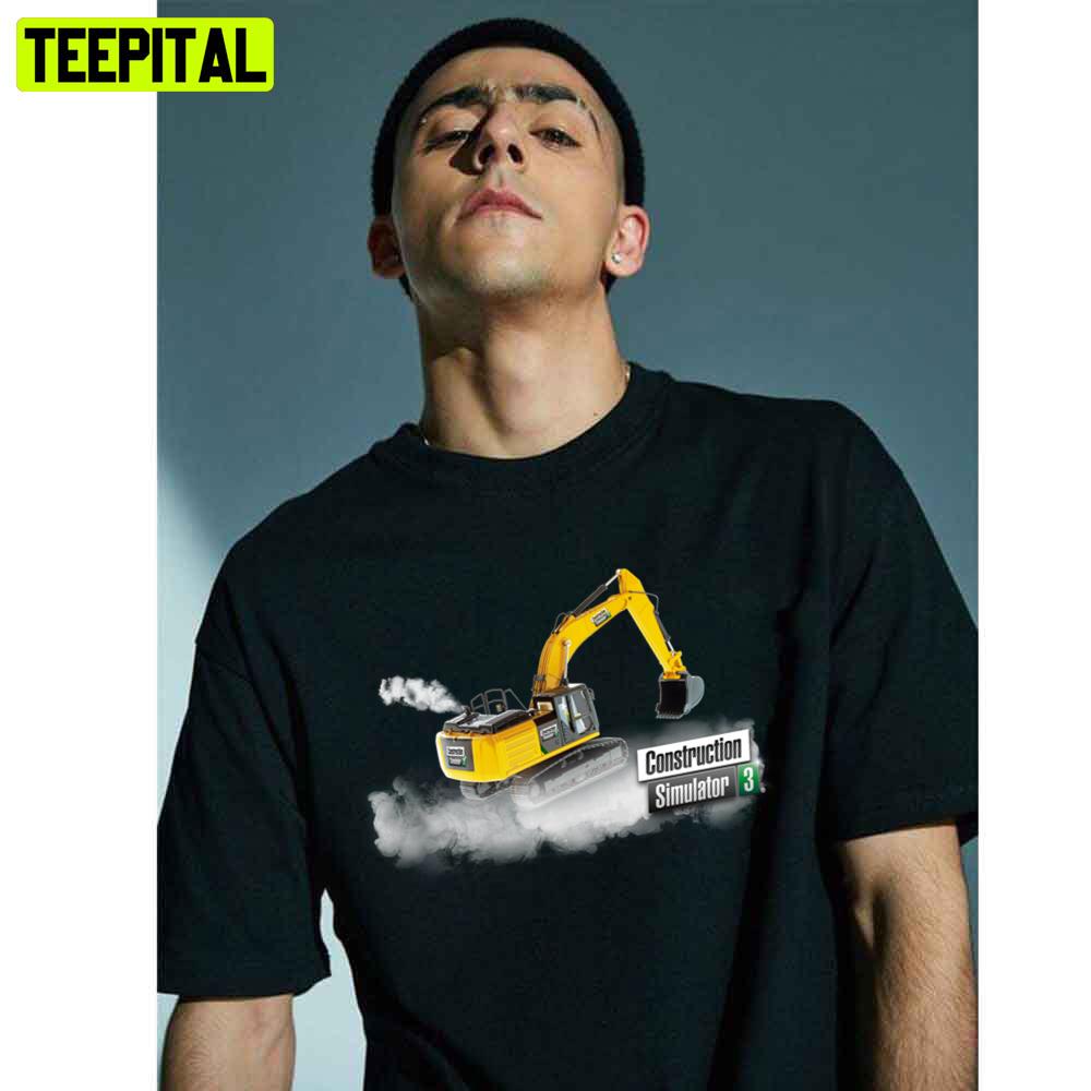 Construction Simulator 3 Trending Unisex T-Shirt Construction Simulator 3 Trending Unisex T-Shirt