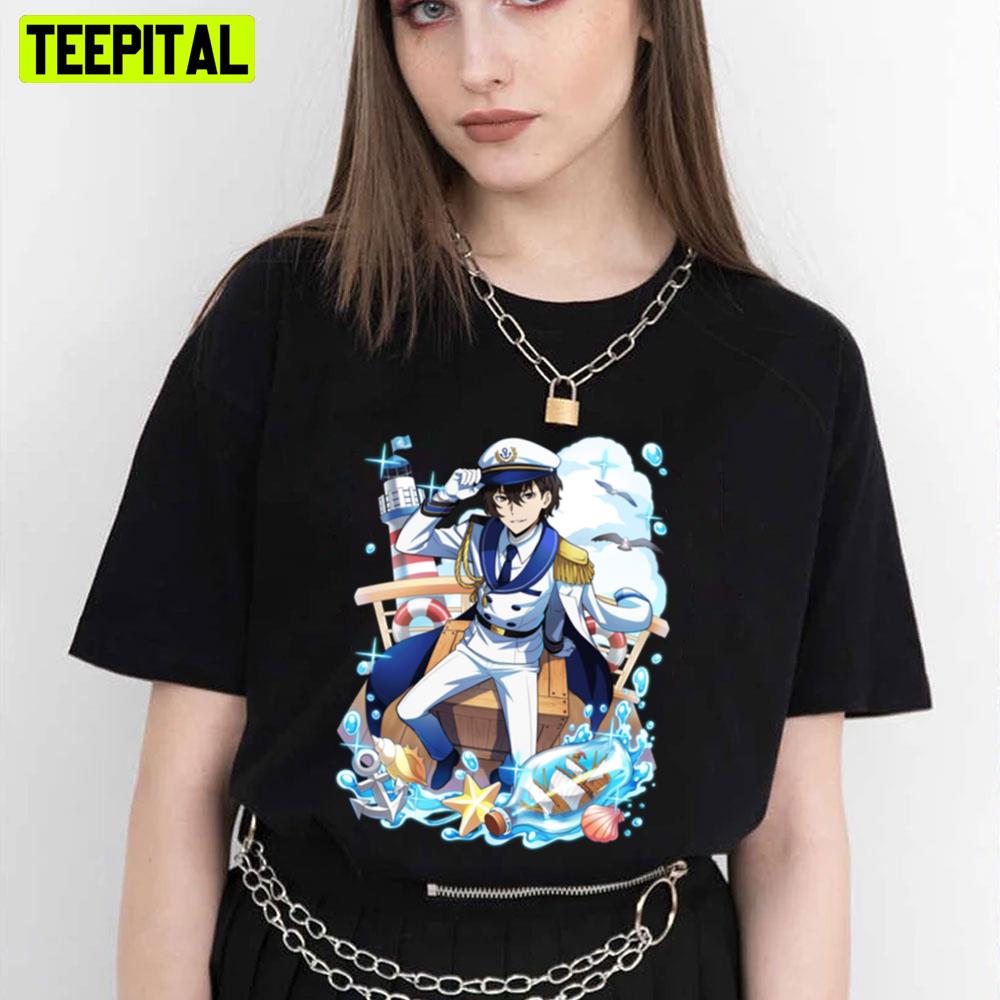 Dazai Mayoi Graphic Art Trending Unisex T-Shirt Dazai Mayoi Graphic Art Trending Unisex T-Shirt