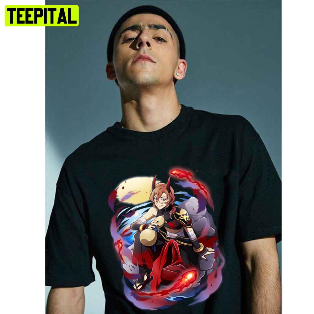 Demon Chuuya Nakahara Trending Unisex T-Shirt Demon Chuuya Nakahara Trending Unisex T-Shirt