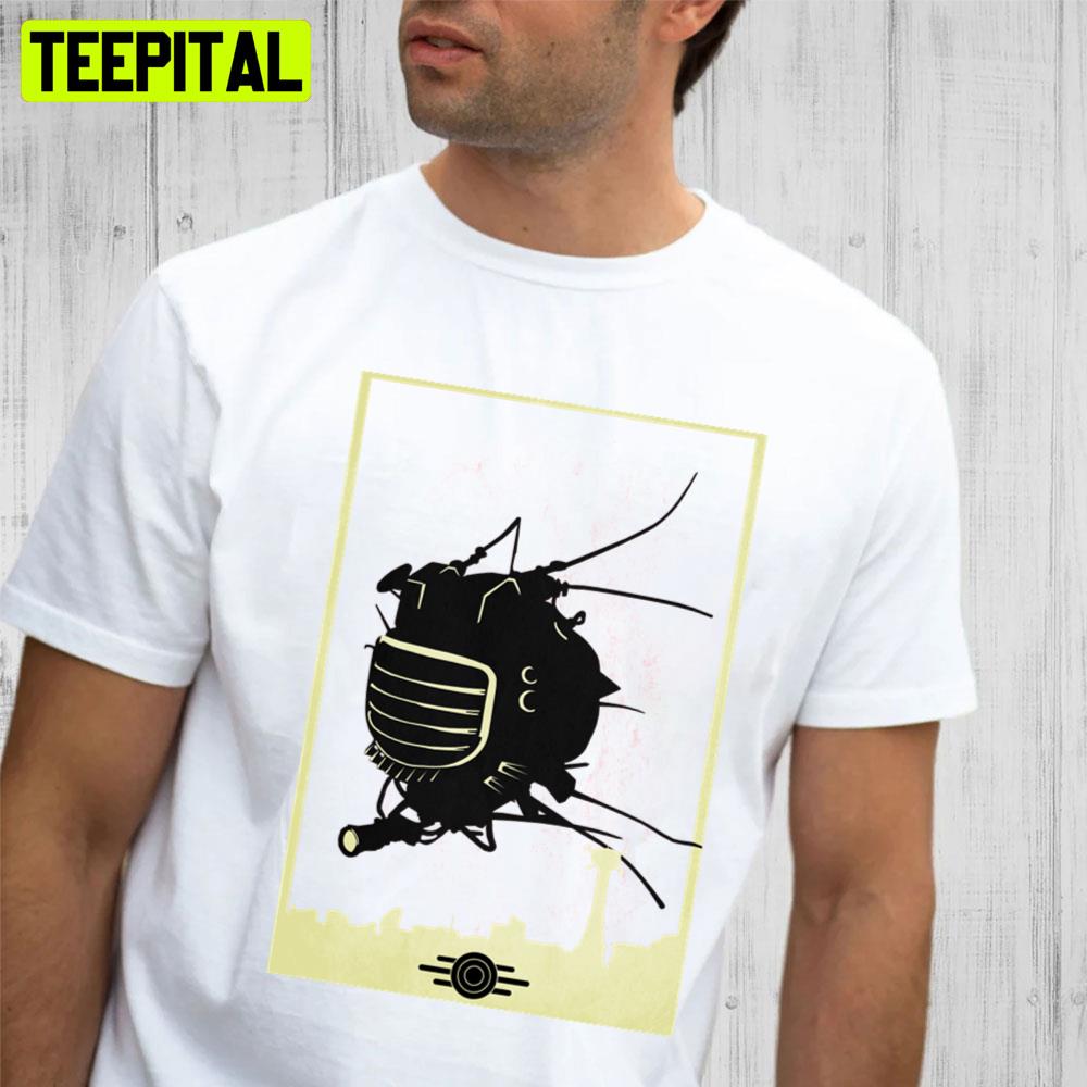 Fallout New Vegas Ede Eye Bot Trending Unisex T-Shirt Fallout New Vegas Ede Eye Bot Trending Unisex T-Shirt