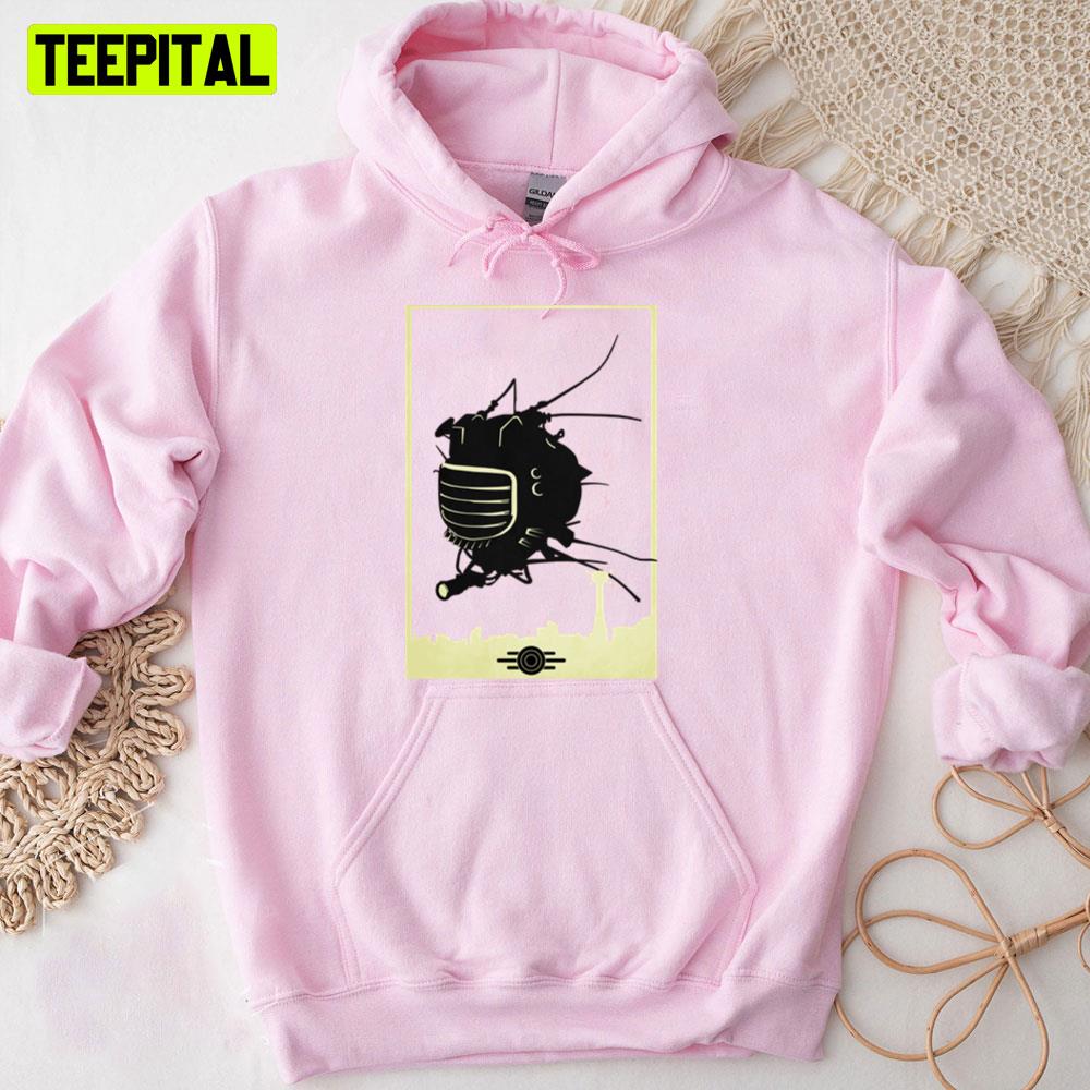 Fallout New Vegas Ede Eye Bot Trending Unisex T-Shirt Fallout New Vegas Ede Eye Bot Trending Unisex T-Shirt