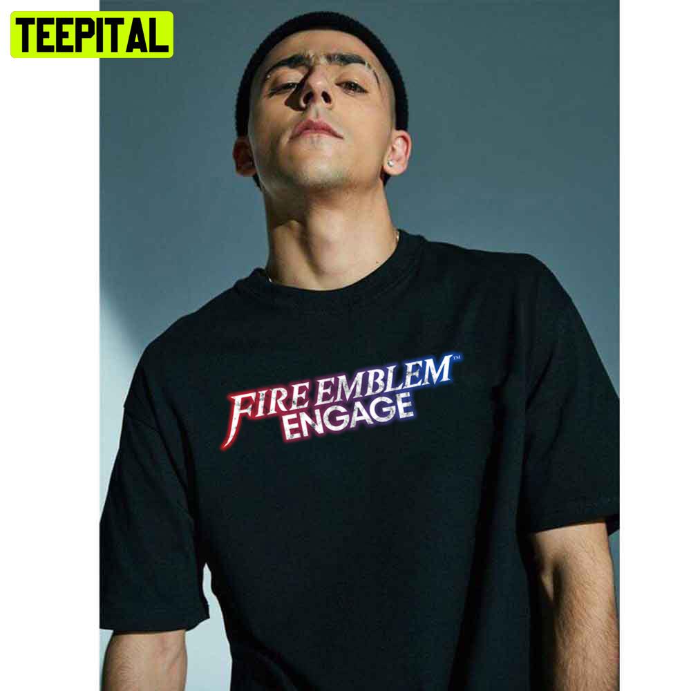 Fire Emblem Engage Distressed Logo Trending Unisex T-Shirt Fire Emblem Engage Distressed Logo Trending Unisex T-Shirt