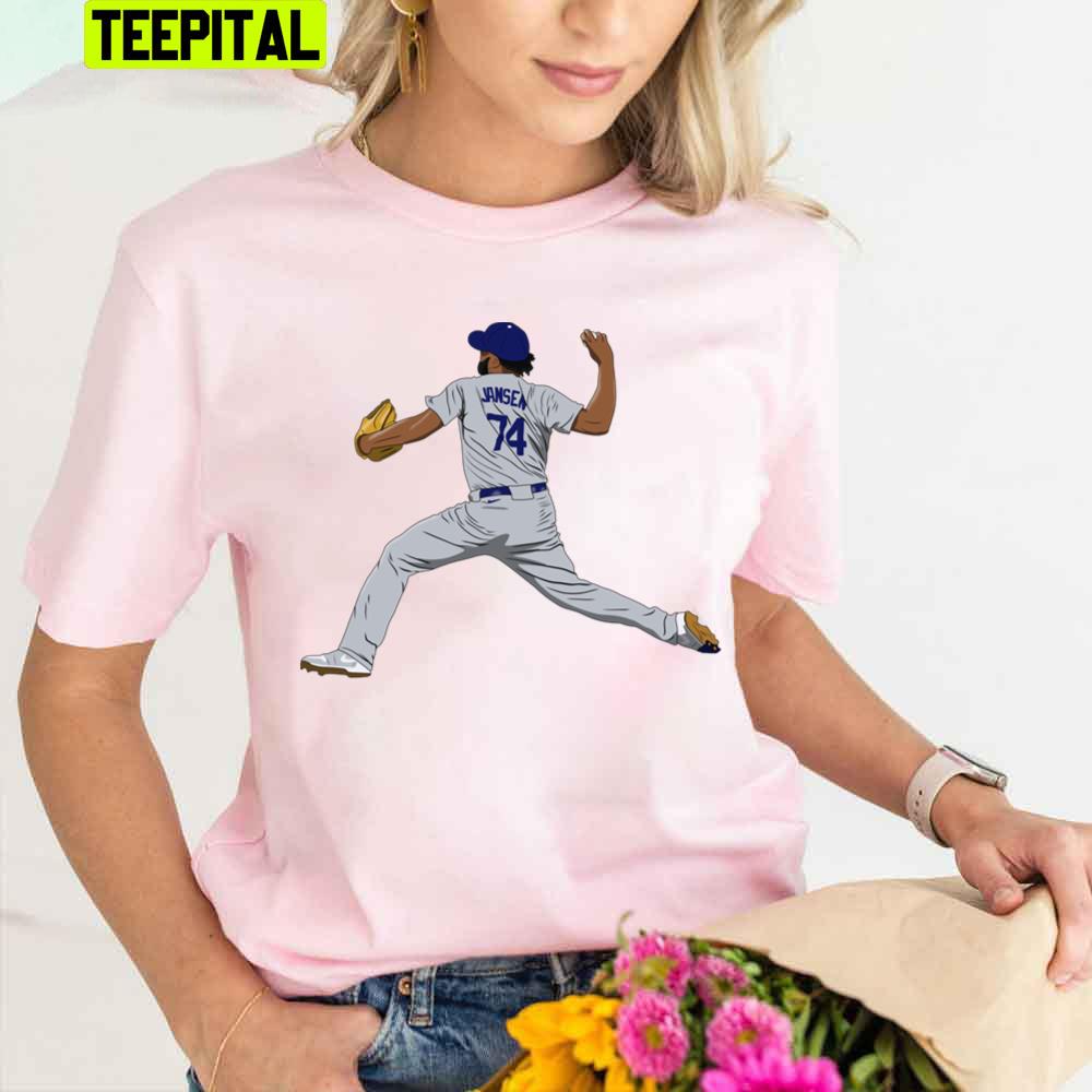Kenley Jansen Los Angeles Pitcher Baseball Trending Unisex T-Shirt Kenley Jansen Los Angeles Pitcher Baseball Trending Unisex T-Shirt