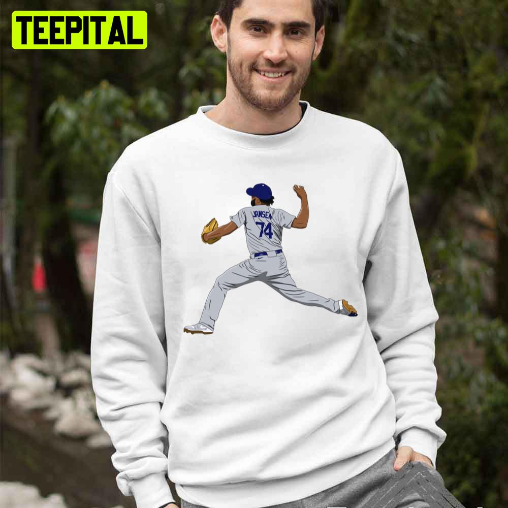 Kenley Jansen Los Angeles Pitcher Baseball Trending Unisex T-Shirt Kenley Jansen Los Angeles Pitcher Baseball Trending Unisex T-Shirt