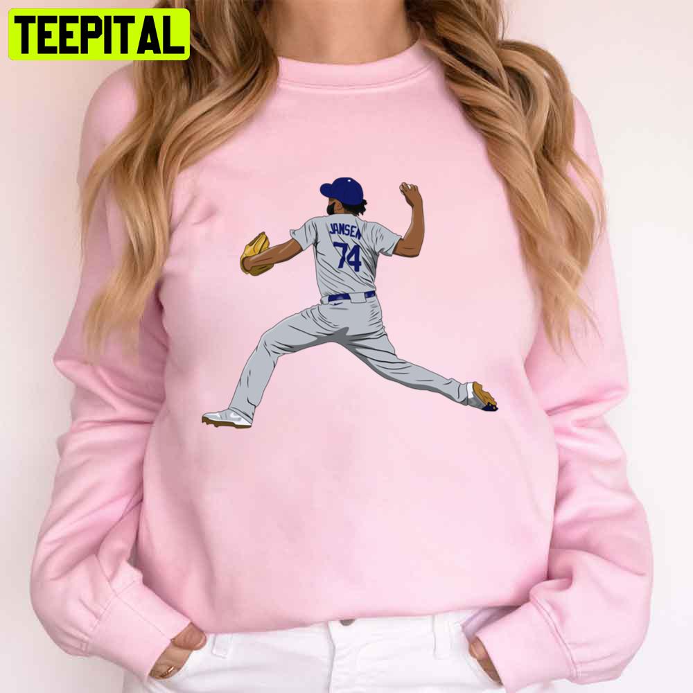 Kenley Jansen Los Angeles Pitcher Baseball Trending Unisex T-Shirt Kenley Jansen Los Angeles Pitcher Baseball Trending Unisex T-Shirt