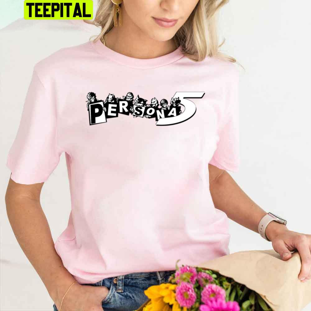 Persona 5 Awesome Logo Trending Unisex T-Shirt Persona 5 Awesome Logo Trending Unisex T-Shirt