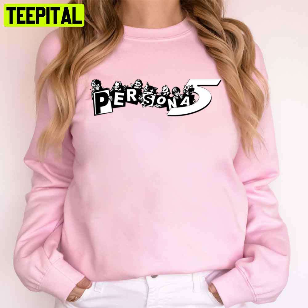 Persona 5 Awesome Logo Trending Unisex T-Shirt Persona 5 Awesome Logo Trending Unisex T-Shirt