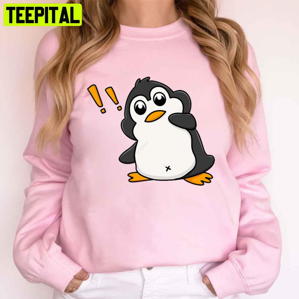 Surprised Penguin Trending Unisex T-Shirt Surprised Penguin Trending Unisex T-Shirt