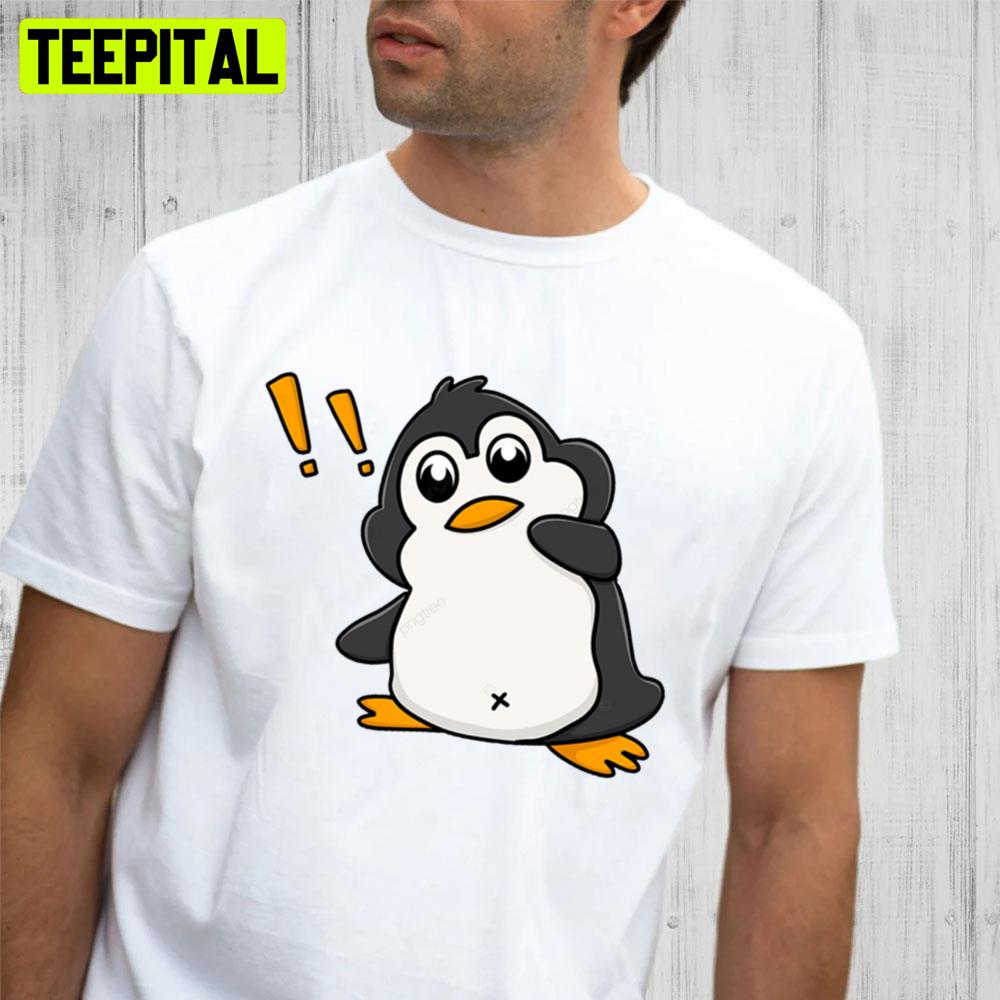 Surprised Penguin Trending Unisex T-Shirt Surprised Penguin Trending Unisex T-Shirt
