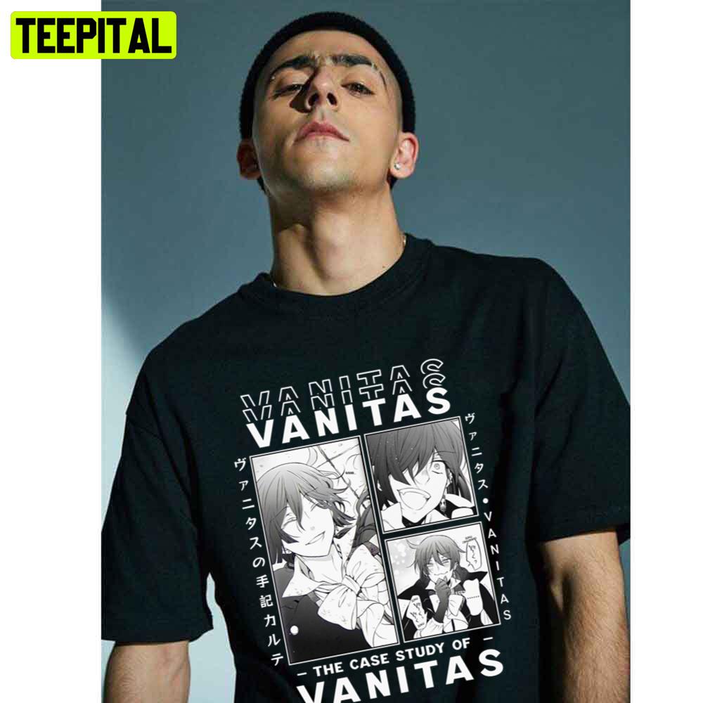 The Case Study Of Vanitas Black And White Trending Unisex T-Shirt The Case Study Of Vanitas Black And White Trending Unisex T-Shirt