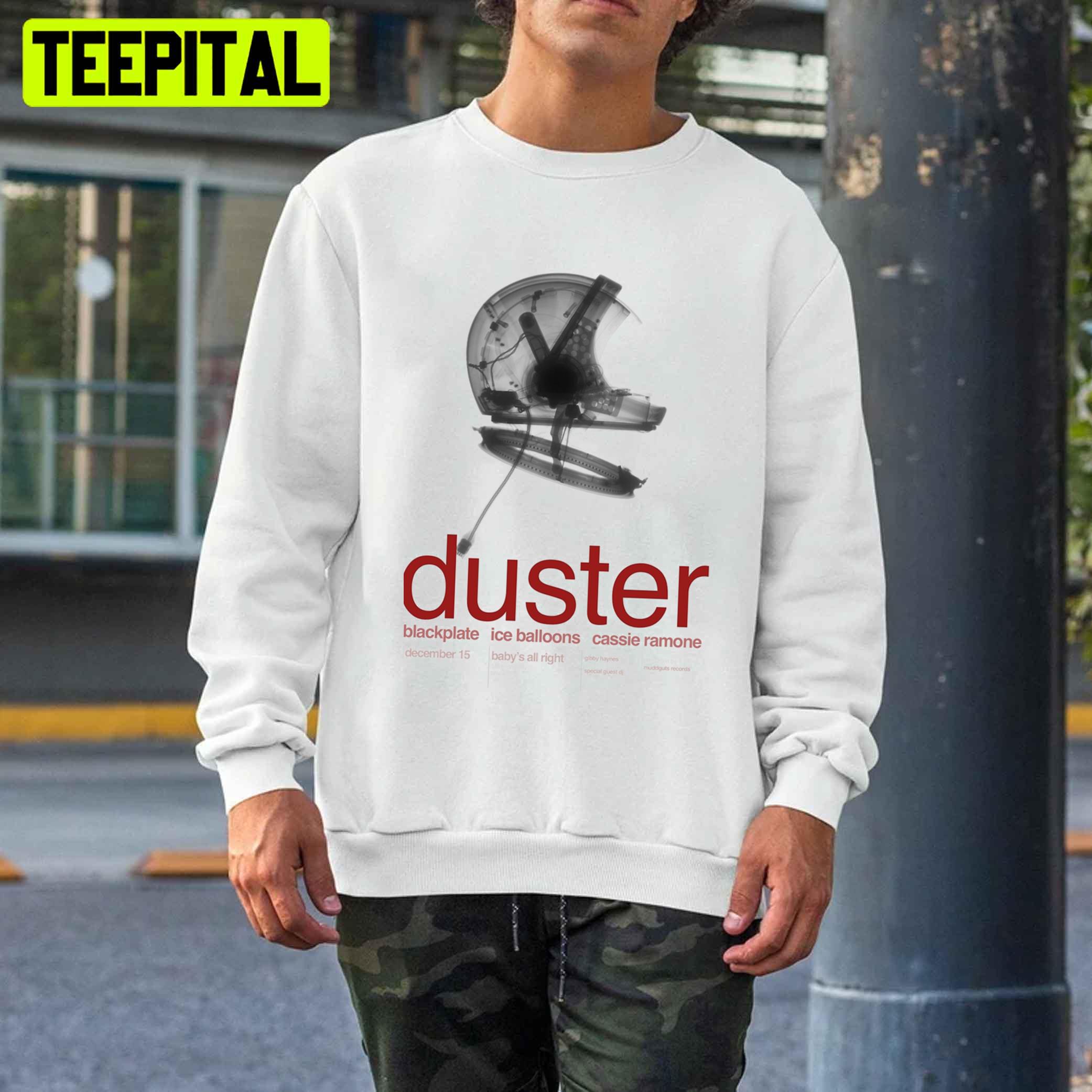 Blackplate Ice Balloons Cassie Ramone Duster Trending Unisex T-Shirt Blackplate Ice Balloons Cassie Ramone Duster Trending Unisex T-Shirt