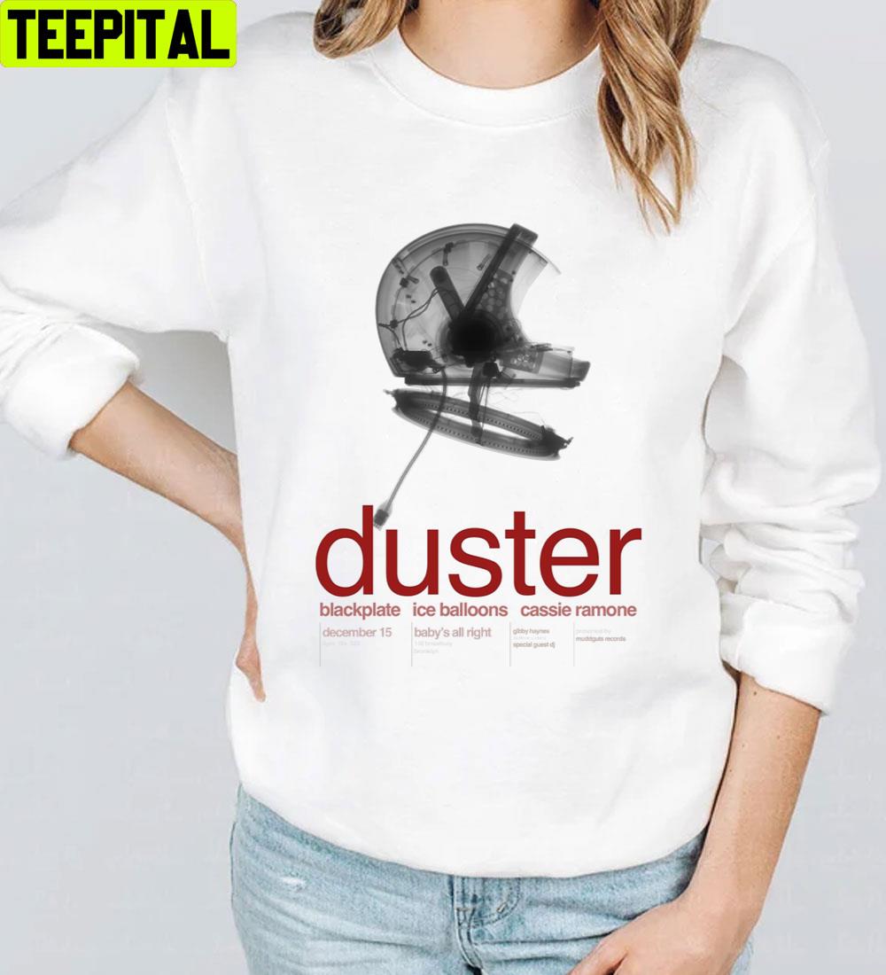 Blackplate Ice Balloons Cassie Ramone Duster Trending Unisex T-Shirt Blackplate Ice Balloons Cassie Ramone Duster Trending Unisex T-Shirt
